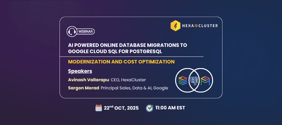 AI Powered Online Database Migrations to Google Cloud SQL for PostgreSQL - Modernization and Cost Optimization